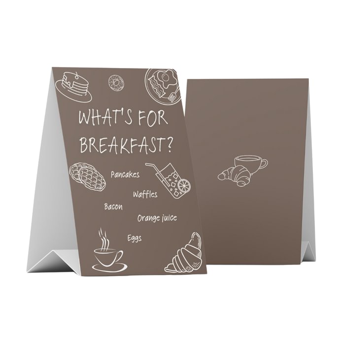 Table Tent Card