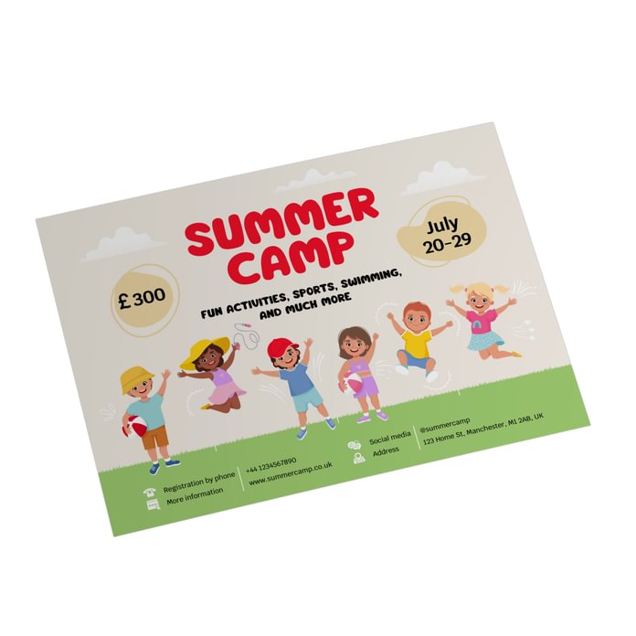 Custom-sized Flyers