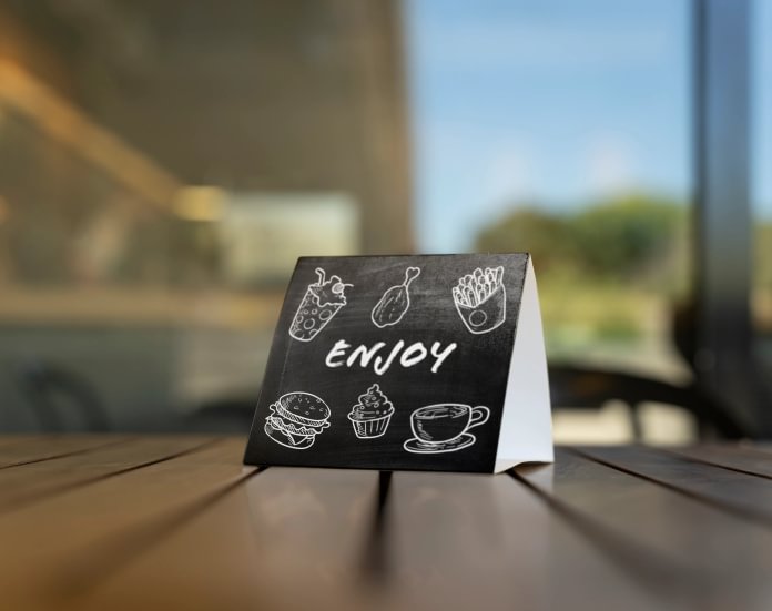 Table Tent Card