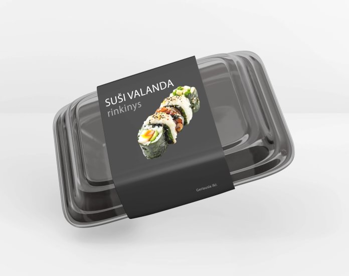 Įmautės maisto pakuotėms