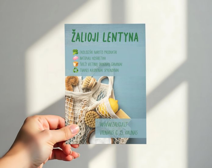 Standartinio dydžio skrajutės