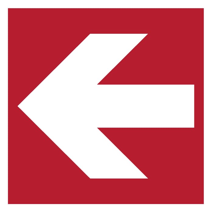 Ženklas „Krypties rodyklė“