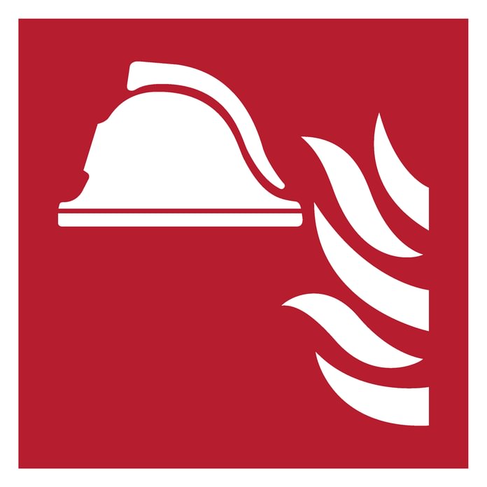 Ženklas „Gaisro gesinimo įrangos rinkinys“