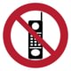 Ženklas „Draudžiama naudotis mobiliuoju telefonu“