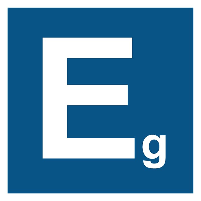 Ženklas „Patalpos kategorija Eg“