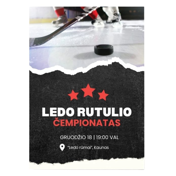 Standartiniai nedideli plakatai (A4, B4, A3, B3)