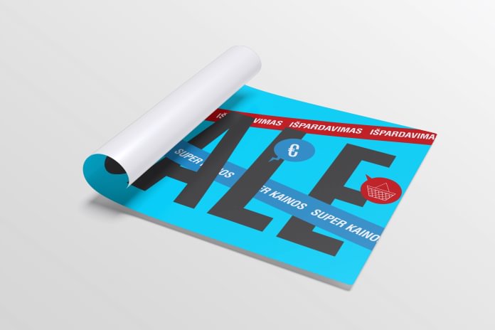 Standartiniai didelio formato plakatai (A2, B2, A1, B1, A0)