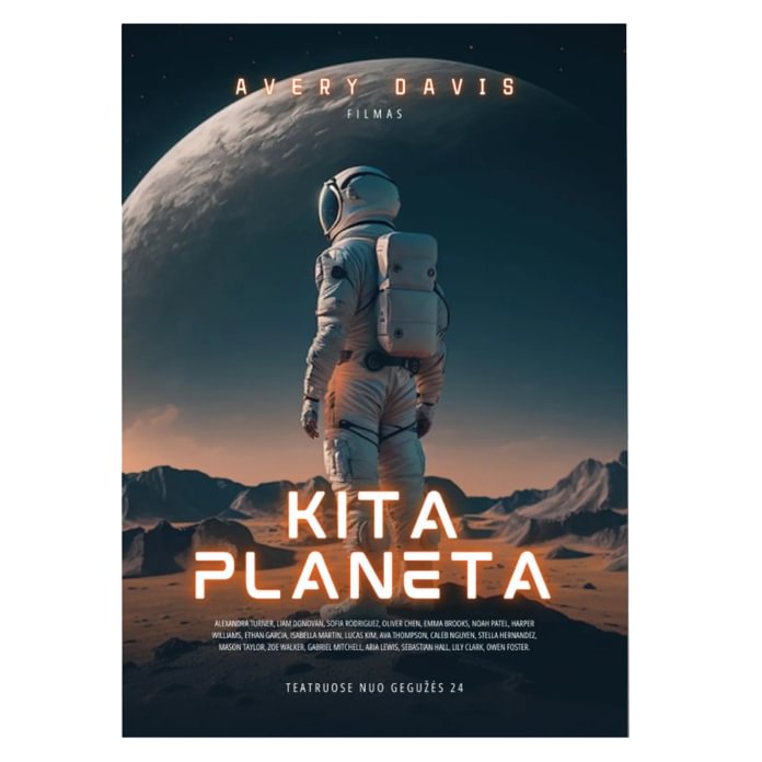 Standartiniai didelio formato plakatai (A2, B2, A1, B1, A0)