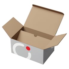 Tvirta dėžė su dvigubu dugnu