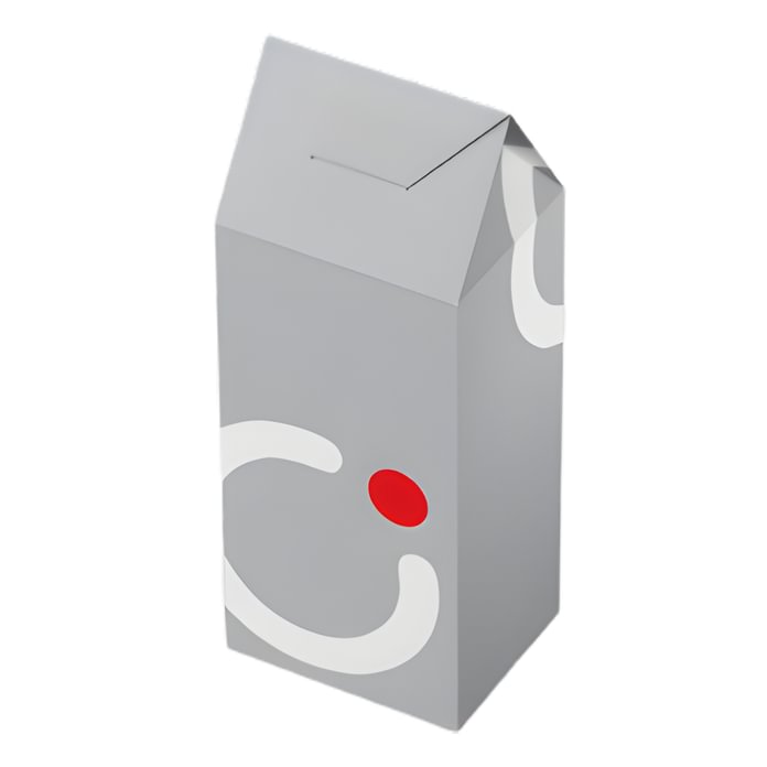 Trikampio uždarymo kartoninė dėžutė