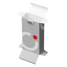 Dėžutė su papildomu uždarymo liežuvėliu