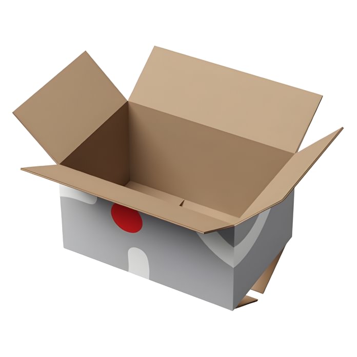 Standartinė gofruoto kartono transportavimo dėžė