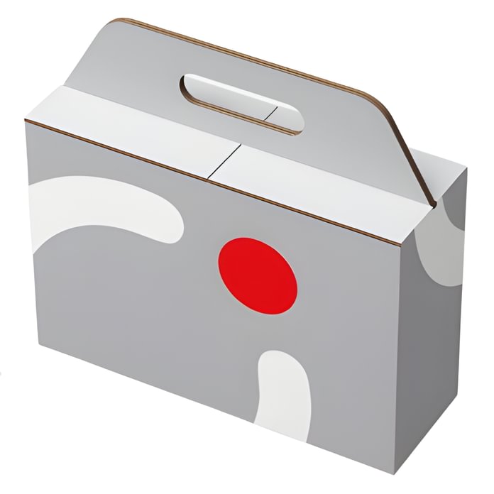 Lagaminėlio tipo dėžė su rankena