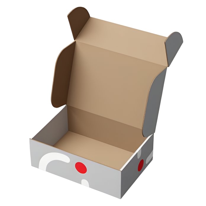 Universali gofruoto kartono siuntų dėžė