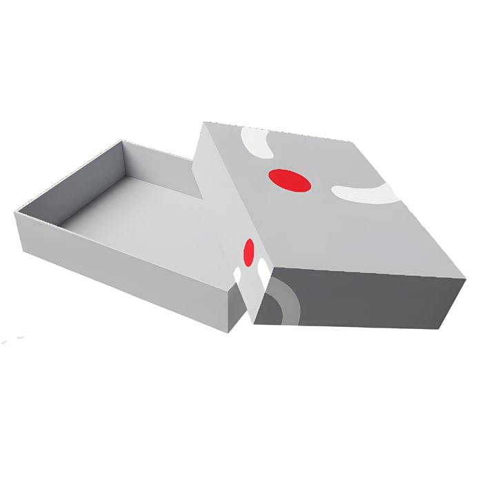 Dugnelis dangtelis tipo knyginio kartono pakuotė