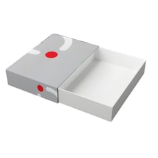 Stalčiuko tipo dėžutė su vienpusiu Uždarymu