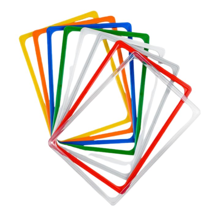 Plastmasinis rėmelis su briauna