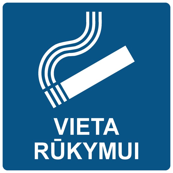 Ženklas „Vieta rūkymui“