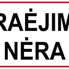 Ženklas „Praėjimo nėra“