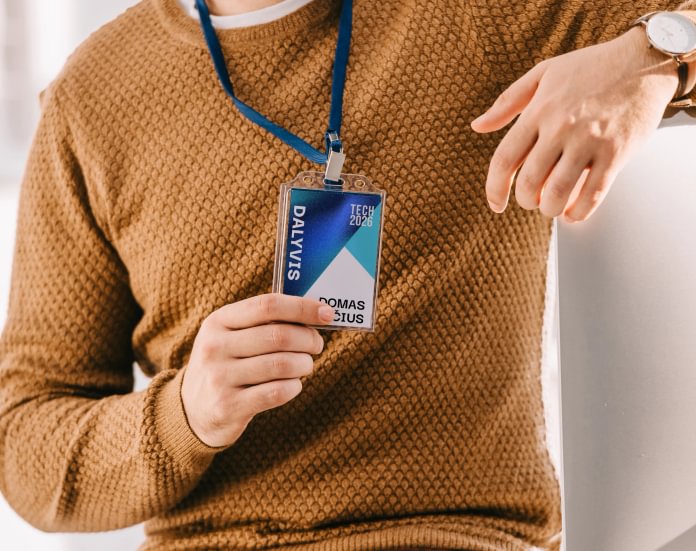 Akreditacijos, dalyvio kortelė