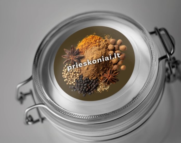 Mažo formato apvalūs PVC lipdukai