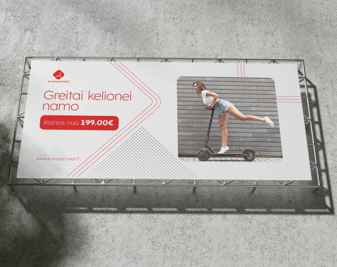 Reklaminiai tinkliniai (mesh) tentai