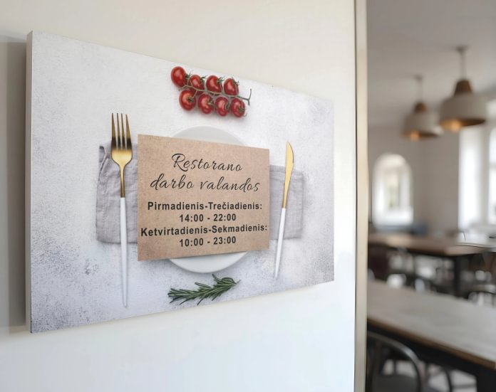 Informacinės lentelės