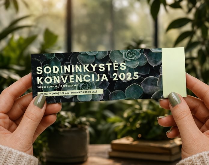 Bilietai (be perforacijos ir QR kodo)