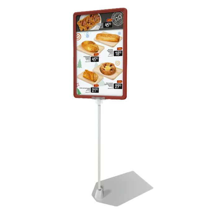 Stovas su rėmeliu, apsauginiu voku ir tvirtu plastikiniu pagrindu, įvairių dydžiai