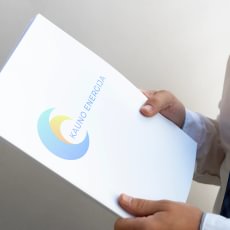 Standartiniai firminiai aplankai dokumentams