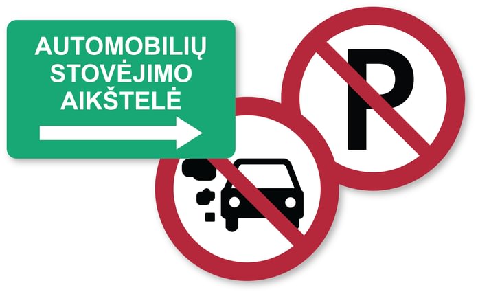Individualus teritorijos informacinis ženklas