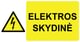 Ženklas „Elektros skydinė“