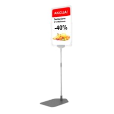Stovas su rėmeliu, apsauginiu voku ir tvirtu plastikiniu pagrindu, 335-590 mm