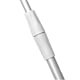 Stovas su rėmeliu, apsauginiu voku ir tvirtu plastikiniu pagrindu, aukštis 825-1535 mm
