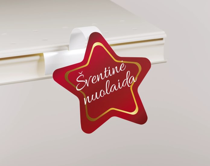 Įvairių formų reklaminiai karuliai