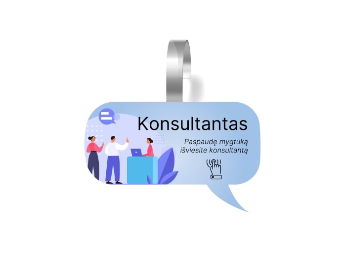 Įvairių formų reklaminiai karuliai
