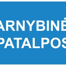 Ženklas „Tarnybinės patalpos“