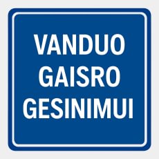 Vanduo gaisro gesinimui