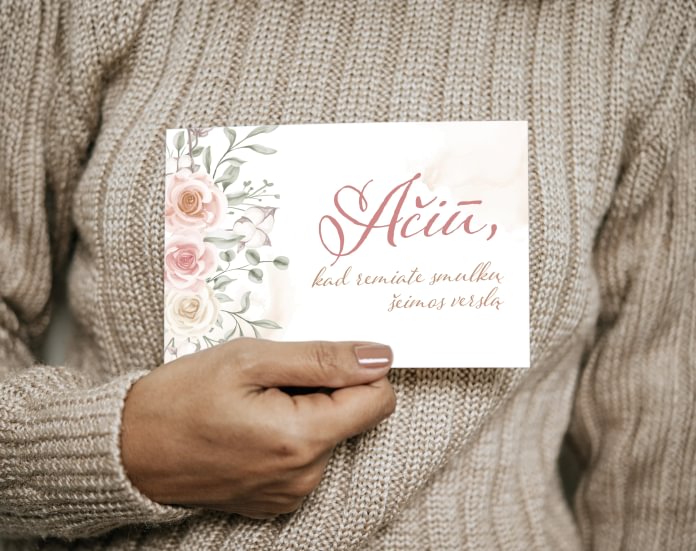 Standart Thank You Cards