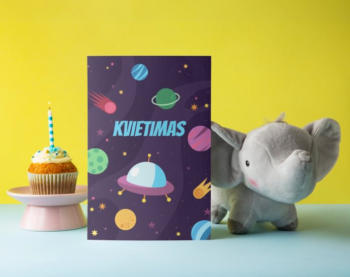 Kvietimai į vaiko gimtadienį