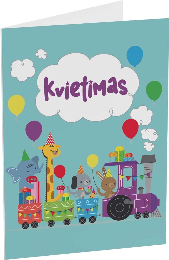 Kvietimai į vaiko gimtadienį