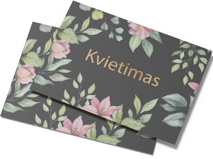 Kvietimai į suaugusiojo gimtadienį