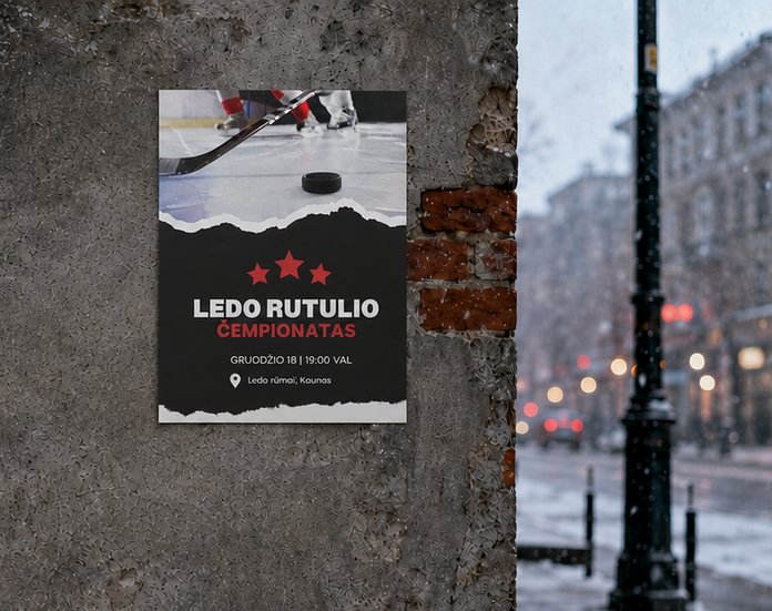 Drėgmei atsparūs plakatai (A4, B4, A3)