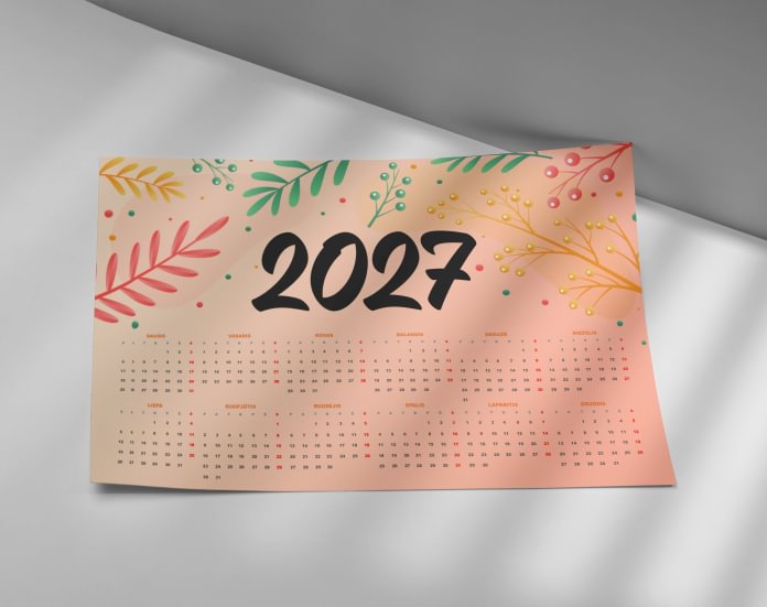Kalendoriai plakatai