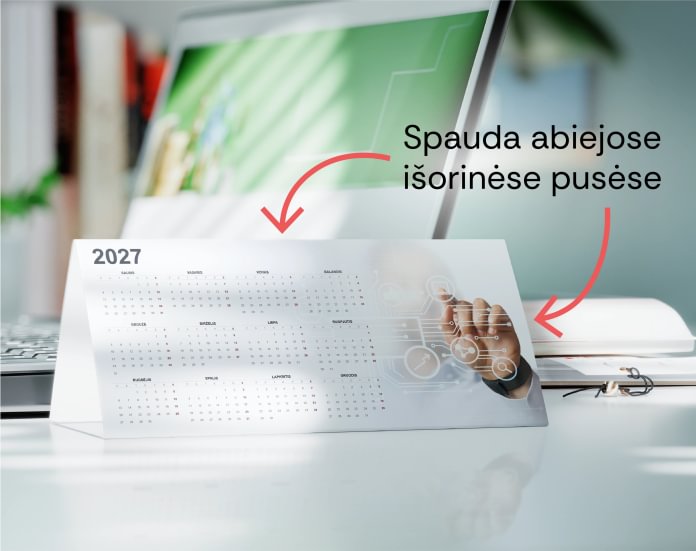 Suneriami stalo kalendoriai