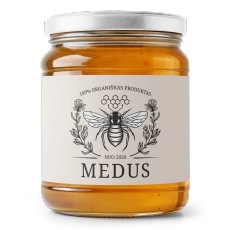 Medaus etiketės
