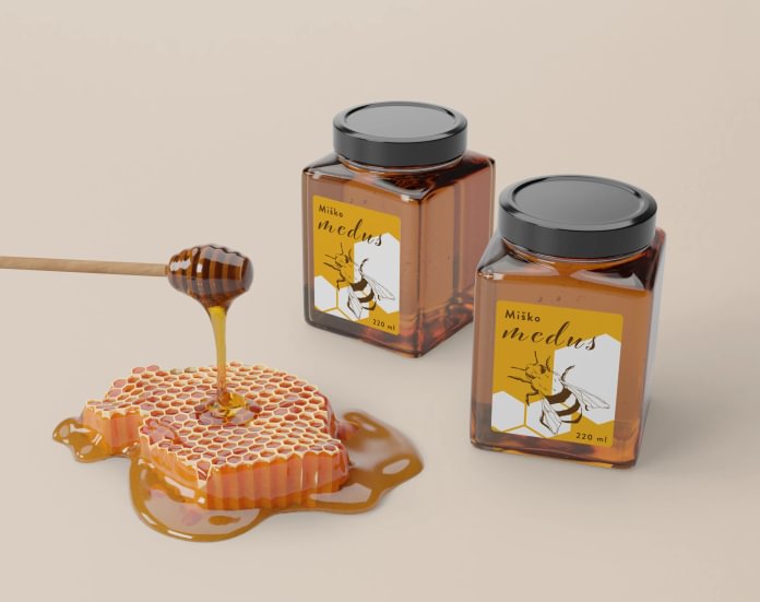 Medaus etiketės