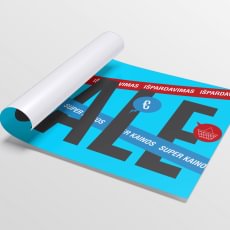 Large Format Paper Posters (A2-A0)