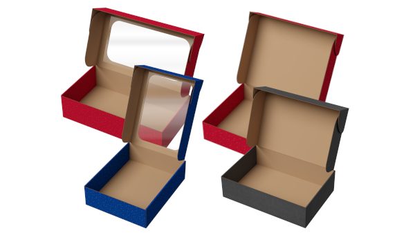 Naudoti paruoštos gofro kartono dovanų dėžutės Flexpro 600